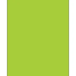 Labels|Tape Logic ® Removable Rectangle Laser Labels, 8 1/2" x 11", Fluorescent Green, 100/Case (LL420GN)