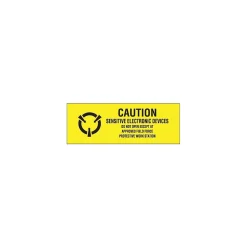 Best Tape Logic Sensitive Electronic Devices (Do Not Open Except At Approved Field) Label, 5/8" x 2", 500/Roll