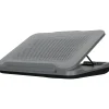 15.5" x 11.25" Dual-Fan Chill Mat with Adjustable Stand, Gray (AWE90GL)<Targus Outlet
