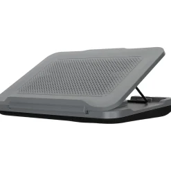 15.5" x 11.25" Dual-Fan Chill Mat with Adjustable Stand, Gray (AWE90GL)<Targus Outlet