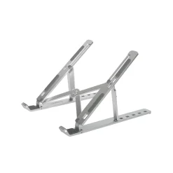 Aluminum Portable Ergonomic Laptop/Tablet Stand, Silver (AWE810GL)<Targus Discount