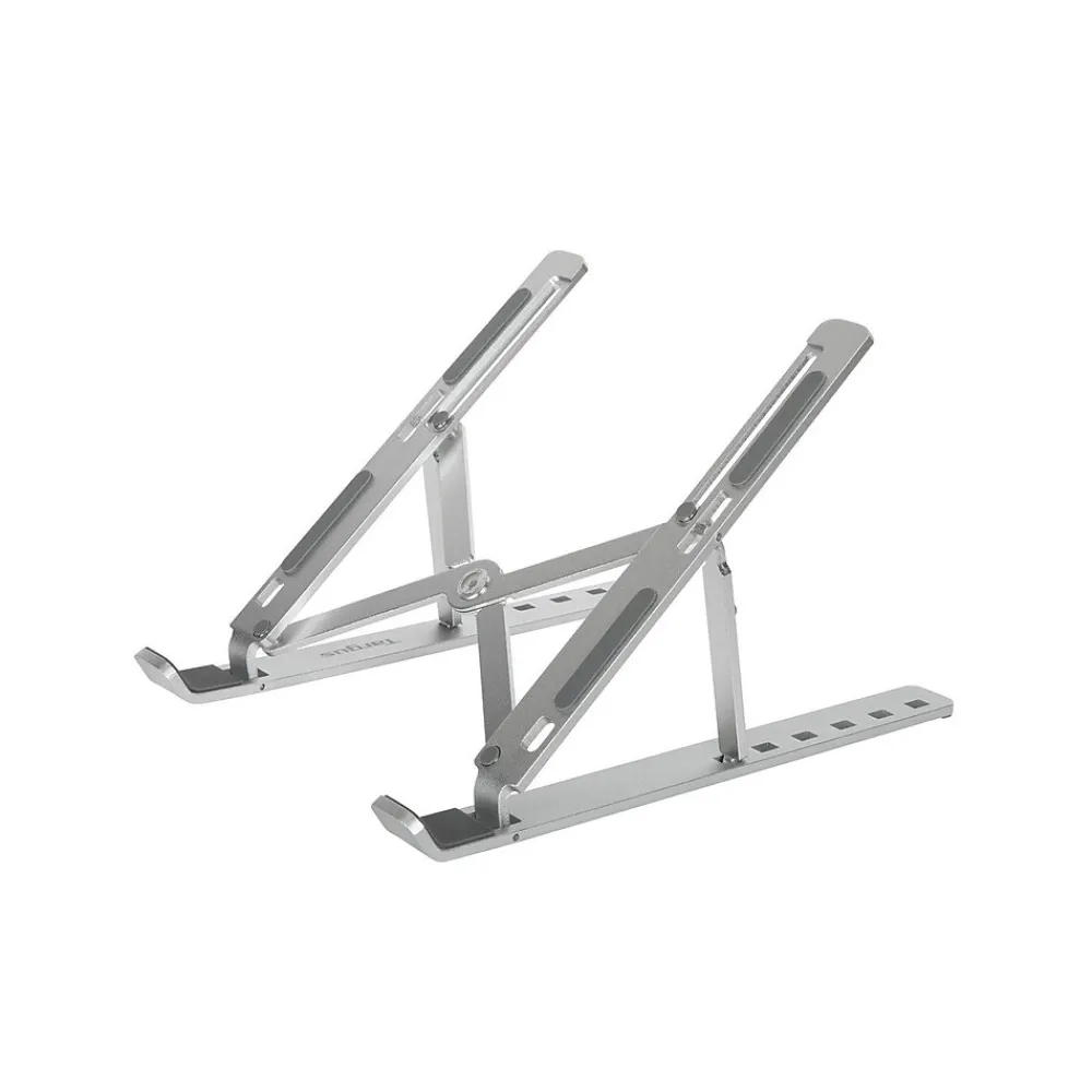 Aluminum Portable Ergonomic Laptop/Tablet Stand, Silver (AWE810GL)<Targus Discount