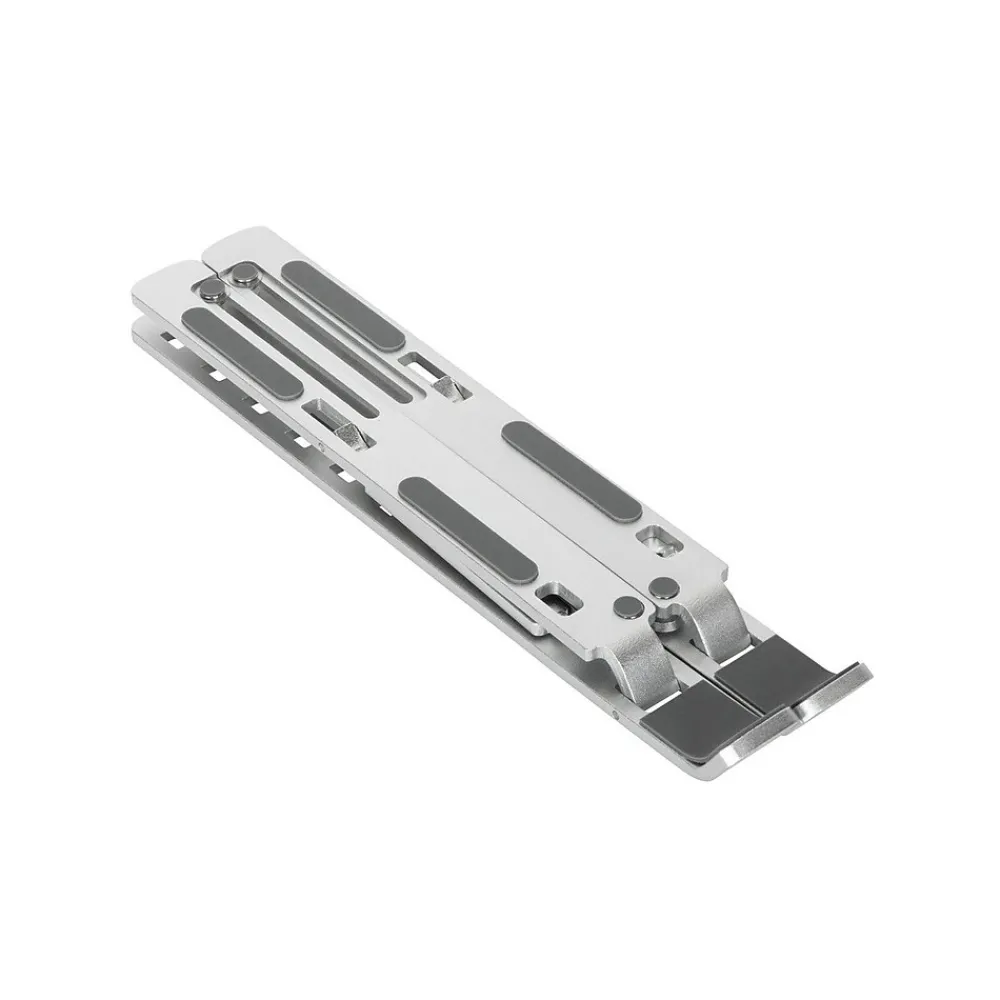 Aluminum Portable Ergonomic Laptop/Tablet Stand, Silver (AWE810GL)<Targus Discount