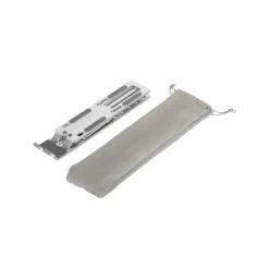 Aluminum Portable Ergonomic Laptop/Tablet Stand, Silver (AWE810GL)<Targus Discount
