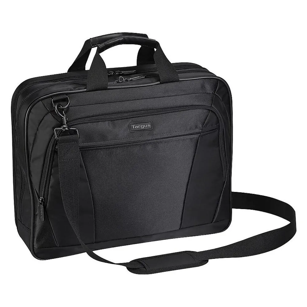 CityLite Laptop Briefcase, Black Polyester (TBT053US)<Targus Clearance