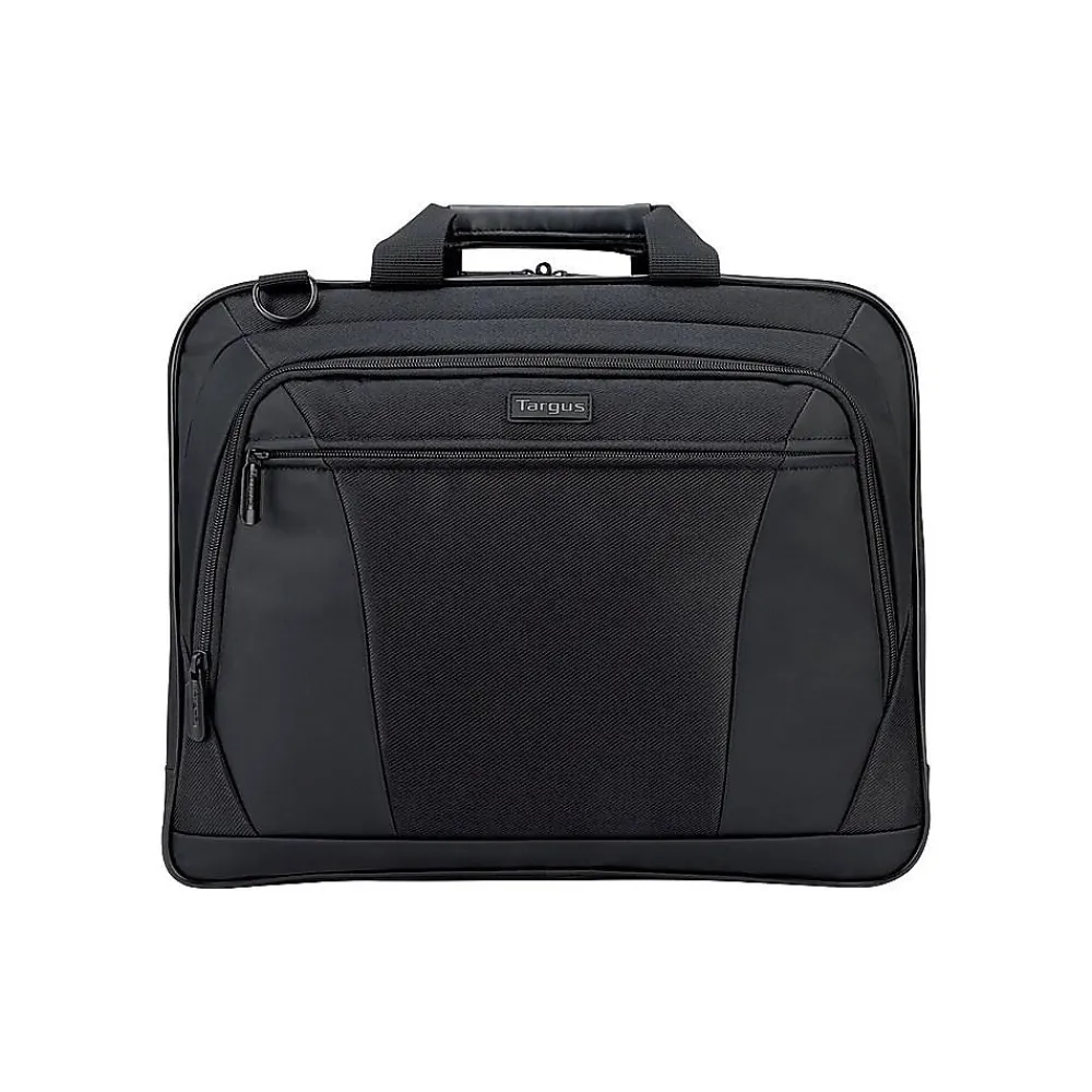 CityLite Laptop Briefcase, Black Polyester (TBT053US)<Targus Clearance