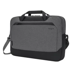 Cypress Laptop Briefcase, Light Gray Fabric (TBT92602GL)<Targus
