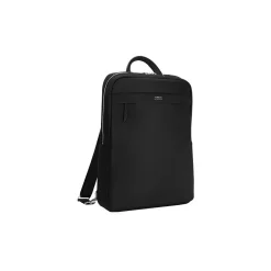 Targus Newport Laptop Backpack, Black Nylon/Leatherette (TBB598GL)