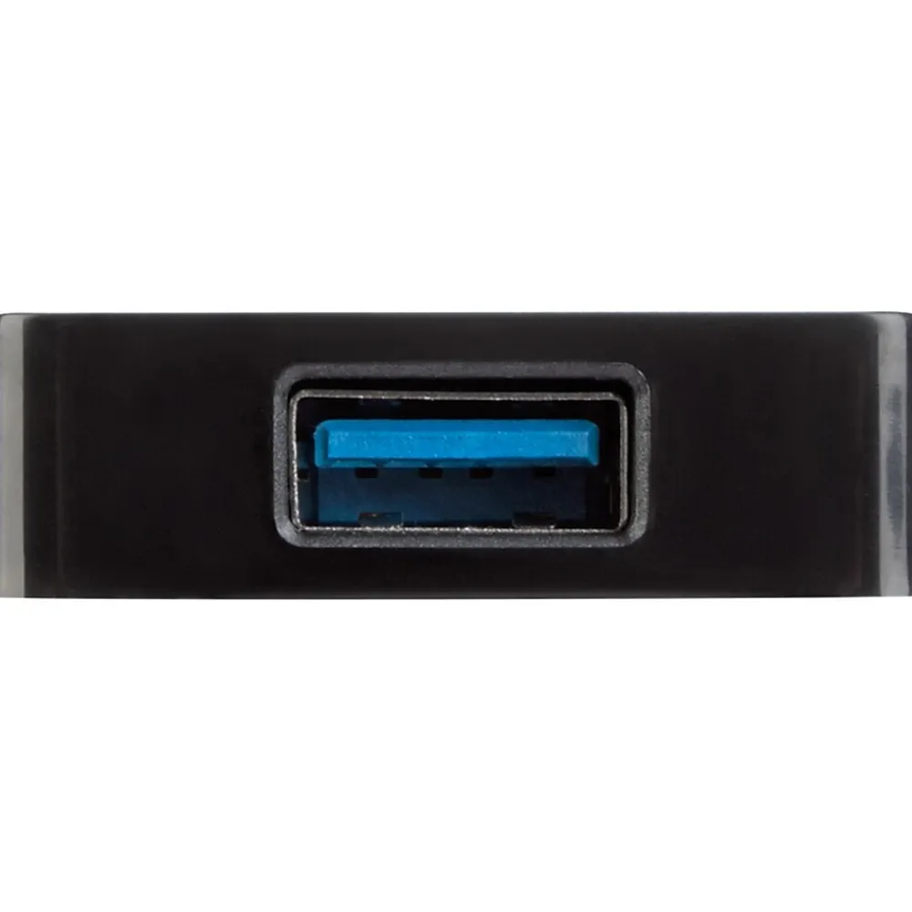 Targus 4-Port USB 3.0 Hub, Black (ACH124US)