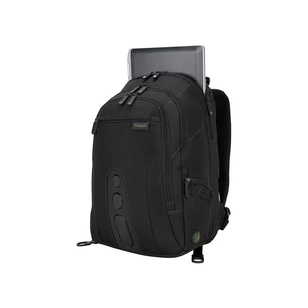 Spruce EcoSmart Backpack, Black/Green (TBB013US)<Targus Online