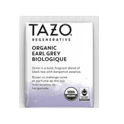 Tazo Earl Gray Black Tea, Tea Bag, 1.38 Oz., 16/Box (10794522003522)