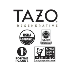 Tazo Earl Gray Black Tea, Tea Bag, 1.38 Oz., 16/Box (10794522003522)