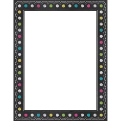 Classroom Paper*Teacher Created Resources Chalkboard Brights Computer Paper, 50 Per Pack, 6 Packs (TCR5837-6)