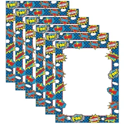 Classroom Paper*Teacher Created Resources Superhero Computer Paper, 50 Sheets Per Pack, 6 Packs (TCR5629-6)