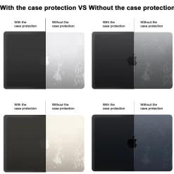 Hard-Shell Laptop Sleeve with Keyboard Cover, Black, (TP-BK-MA13M2)<TechProtectus Online