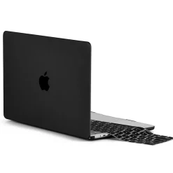 Hard-Shell Laptop Sleeve with Keyboard Cover, Black, (TP-BK-MA13M2)<TechProtectus Online