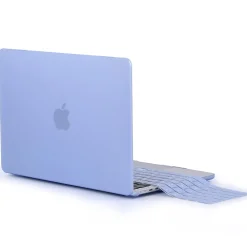 Hard-Shell Laptop Sleeve with Keyboard Cover, Serenity Blue, (TP-SB-K-MA13M2)<TechProtectus New