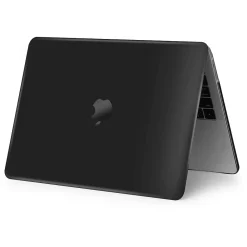 Laptop Case with Keyboard Cover and Screen Protector, Black, Plastic (TP-BK-K-MA13M1)<TechProtectus Discount