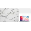 Laptop Case with Keyboard Cover and Screen Protector, White Marble, Plastic (TP-WM-K-MP14M1)<TechProtectus Online