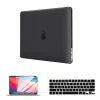 Laptop Case with Keyboard Cover and Screen Protector, Black, Plastic (TP-BK-K-MP13M1)<TechProtectus