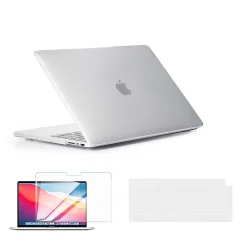 Laptop Case with Keyboard Cover and Screen Protector, Clear, Plastic (TP-CYCL-MP14ST)<TechProtectus Best