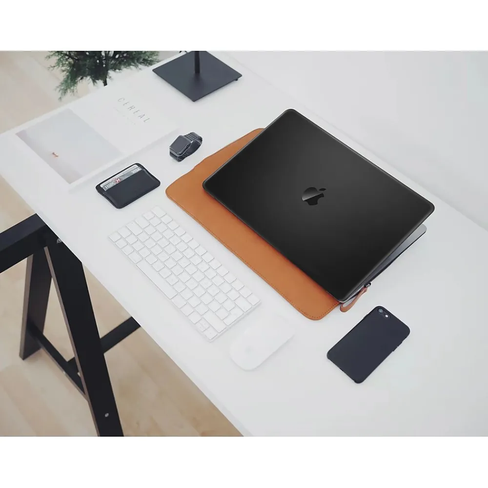 Laptop Case with Keyboard Cover and Screen Protector, Black, Plastic (TP-BK-K-MP14M1)<TechProtectus