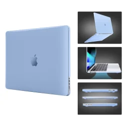 Laptop Case with Keyboard Cover and Screen Protector, Serenity Blue (TP-SB-K-MP14M1)<TechProtectus Hot