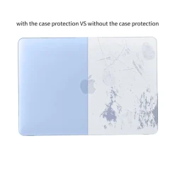 Laptop Case with Keyboard Cover and Screen Protector, Light Blue, Plastic (TP-SB-K-MP13M1)<TechProtectus Discount