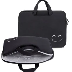 Neoprene Laptop Sleeve for 15.6 & 16" Laptops, Black (TP-BK-NS15)<TechProtectus Outlet