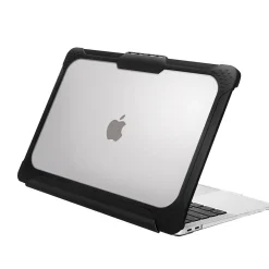 Rugged Laptop Case Black, Plastic (TP-RCL-MP13MA)<TechProtectus