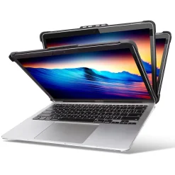 Rugged Laptop Case, Clear, Plastic (TP-RCL-MA13MA)<TechProtectus