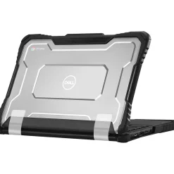 ShockProof 11.6" Laptop Case for Dell 3100 Chromebook, Shock-Absorbing, Black (TP-CL-DE3100)<TechProtectus Online