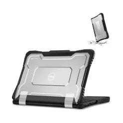 ShockProof 11.6" Laptop Case for Dell 3100 Chromebook, Shock-Absorbing, Black (TP-CL-DE3100-21)<TechProtectus Best