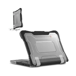 ShockProof 11.6" Laptop Case for Lenovo 500e/500w Gen 3 Chromebook, Shock-Absorbing, Black (TP-LN-500E3)<TechProtectus Outlet