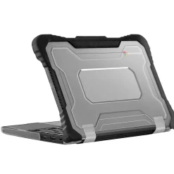 ShockProof 11.6" Laptop Case for Lenovo 100e/100w Gen 3 Chromebook, Shock-Absorbing, Black (TP-LN-100E3)<TechProtectus New