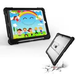 Ultra Light Rugged Laptop Case, Black, Plastic (TP-BK-IP10.2C)<TechProtectus New