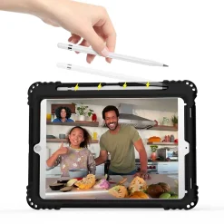 Ultra Light Rugged Laptop Case, Black, Plastic (TP-BK-IP10.2C)<TechProtectus New