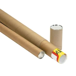 Best Unbranded Telescoping Mailing Tubes, 3" x 36", Kraft
