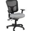 Office Chairs*Tempur-Pedic ® Ergonomic Mesh Mid-Back Task Chair, Gray (TP8000-GREY)