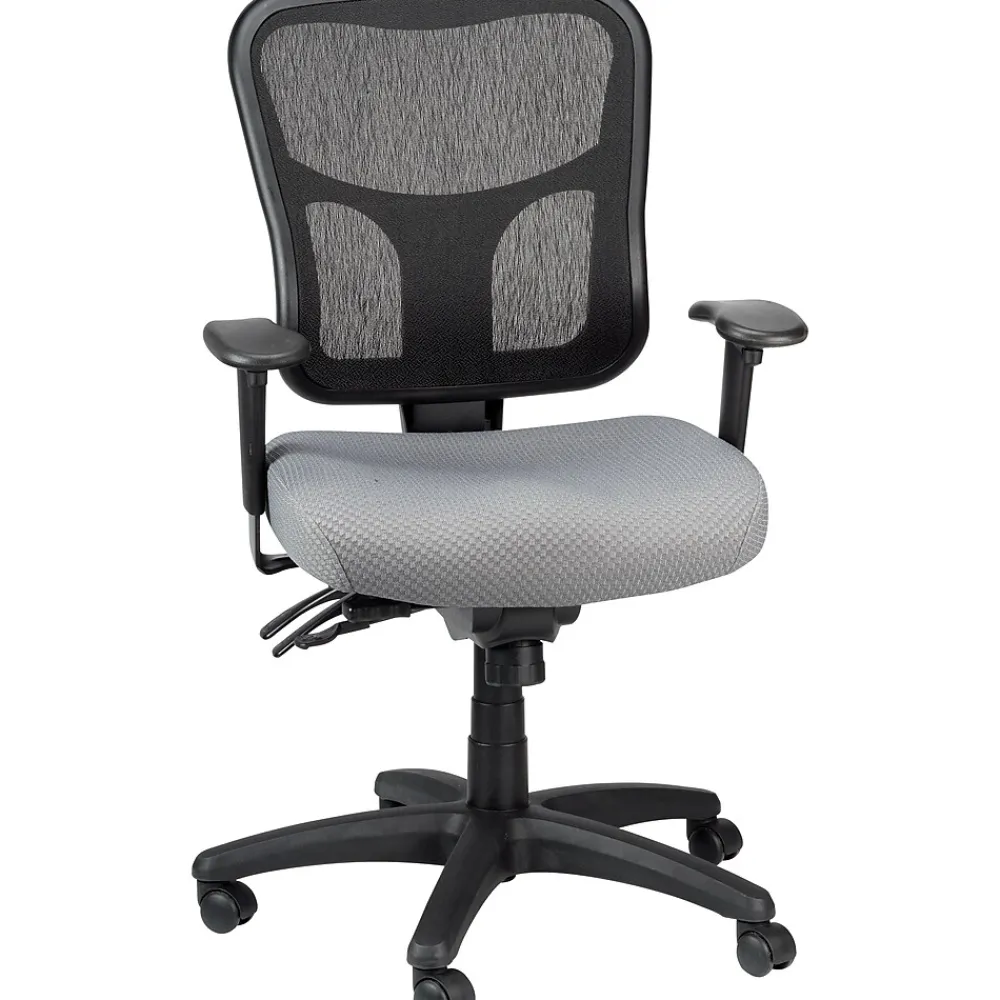 Office Chairs*Tempur-Pedic ® Ergonomic Mesh Mid-Back Task Chair, Gray (TP8000-GREY)