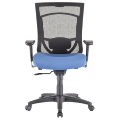 Office Chairs*Tempur-Pedic TP7000 Mesh High Back Fabric Chair, Denim (TP7000-DENIM)