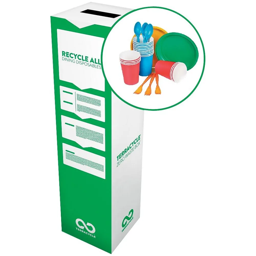 Plastic Party Supplies Recycling Box, 36 Gallon (721)<TerraCycle Hot