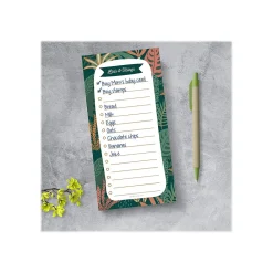 Notepads|TF Publishing Boho Memo Pad, 4" x 8", Wide-Ruled, Enchanted Lists and Things, 52 Sheets/Pad, 1 Pad/Pack (99-8520)