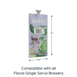 Bright Tea THE CO. Earl Grey Tea FLAVIA Freshpacks, 100/Carton (B506)