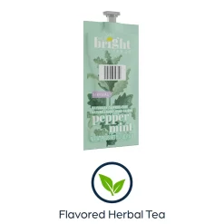 Bright Tea The Co. Peppermint Tea, Flavia Freshpack, 100/Carton (MDRB505)