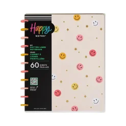 Composition Notebooks|The Happy Planner Happy Brights Notebook, 8.5" x 11", Dotted, 60 Sheets, Multicolor (NPB-058)