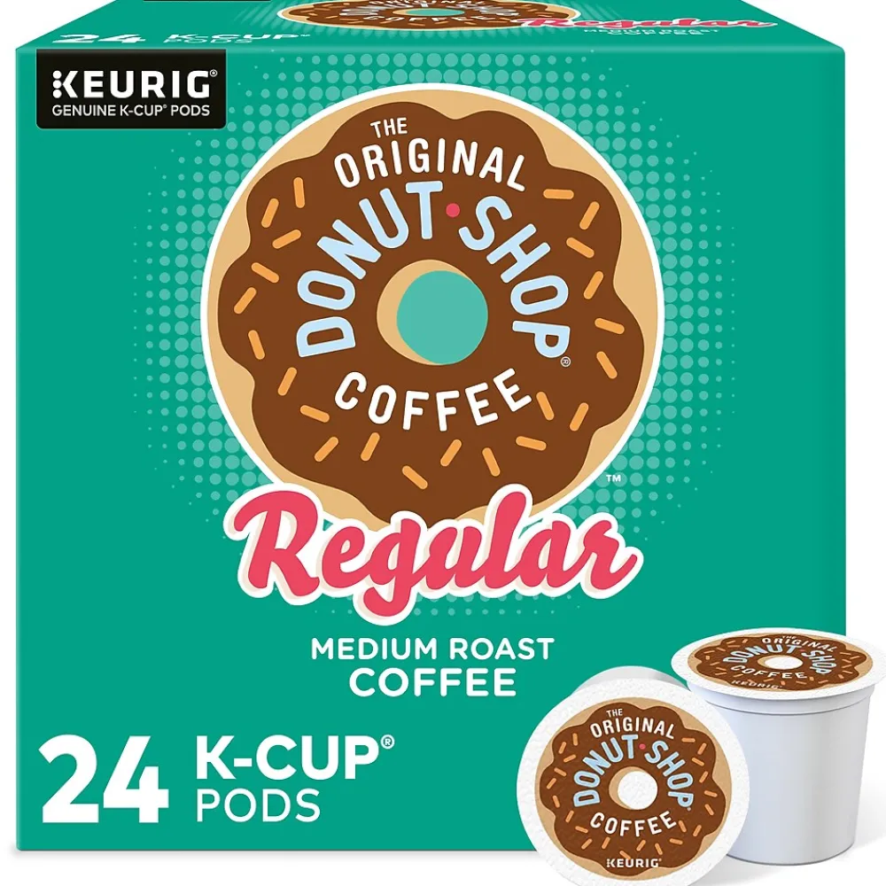 The Original Donut Shop Coffee Keurig® K-Cup® Pods, Medium Roast, 24/Box (60052-101)