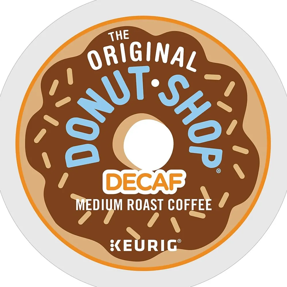 The Original Donut Shop Decaf Coffee Keurig® K-Cup® Pods, Medium Roast, 48/Box (16019-2)