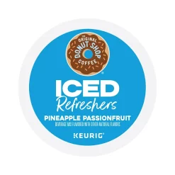 The Original Donut Shop Iced Refreshers Pineapple Passion Fruit Infused Water, Keurig® K-Cup® Pods, 20/Box (5000379381)