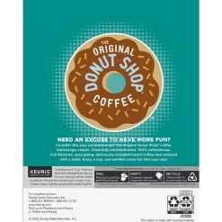 The Original Donut Shop Nutty + Caramel Coffee, Medium Roast, 0.34 oz. Keurig® K-Cup® Pods, 24/Box (374764)